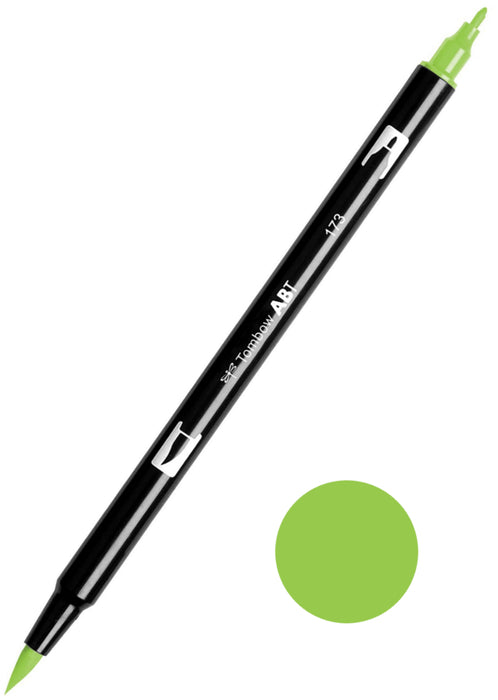 Tombow ABT-173 Willow Green Dual Brush Pen