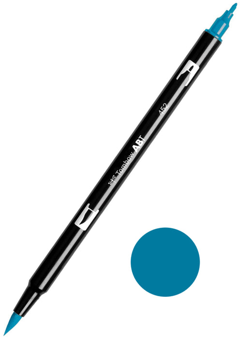 Tombow ABT-452 Process Blue Dual Brush Pen