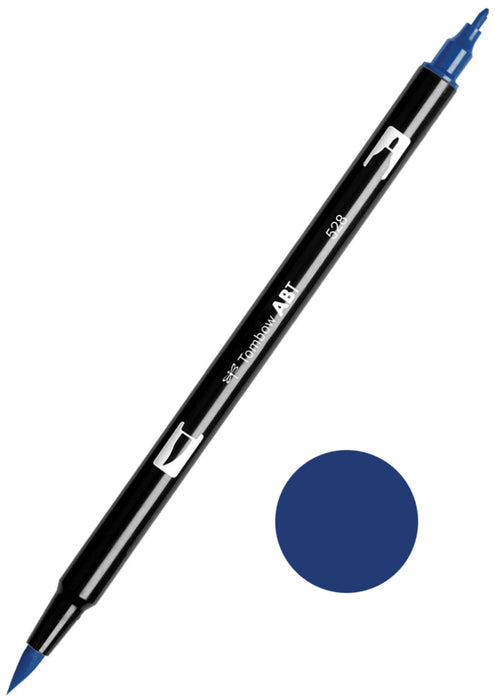 Tombow ABT-528 Navy Blue Dual Brush Pen
