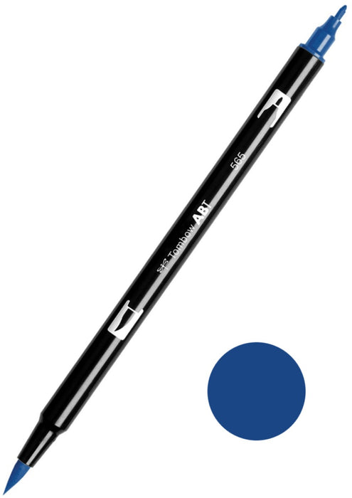 Tombow ABT-565 Deep Blue Dual Brush Pen