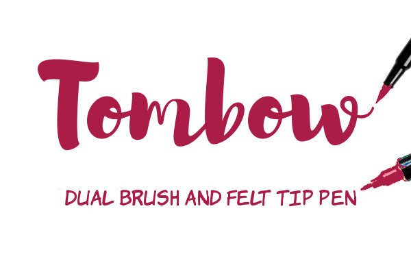 Tombow ABT-847 Crimson Dual Brush Pen