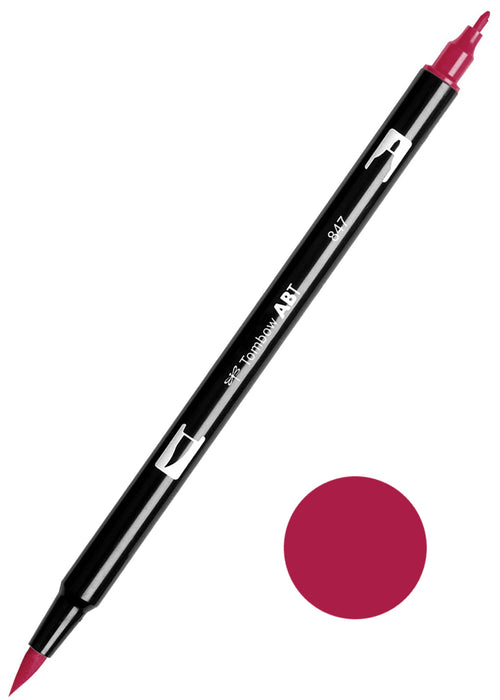 Tombow ABT-847 Crimson Dual Brush Pen