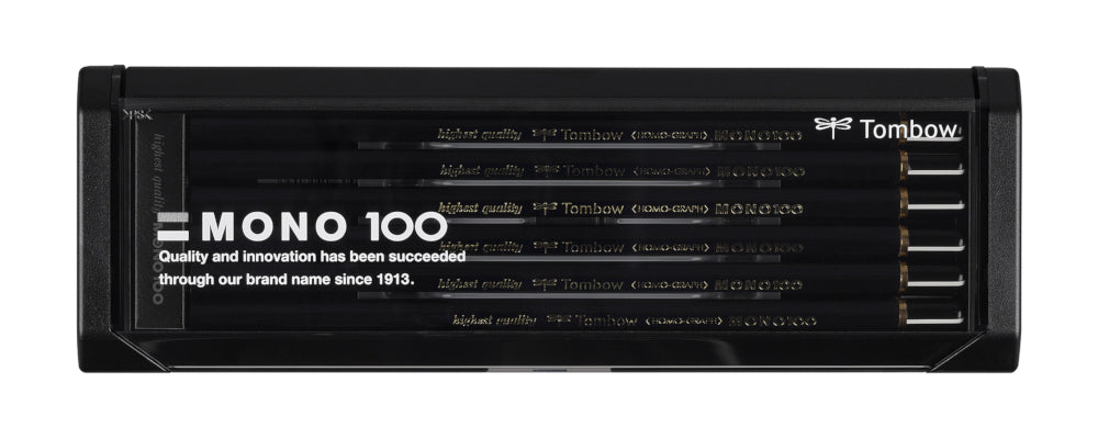 Tombow MONO 100 Pencil - 2B, 12pc Box Set