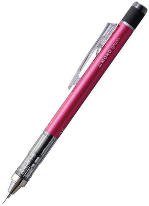 Tombow Mono Graph Shaker Mechanical Pencil - Pink 0.5mm