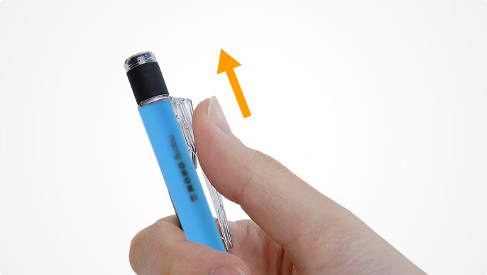 Tombow Mono Graph Shaker Mechanical Pencil - Neon Blue 0.5mm