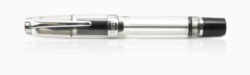 TWSBI Vac Mini Fountain Pen - Smoke, 1.1mm Stub Nib