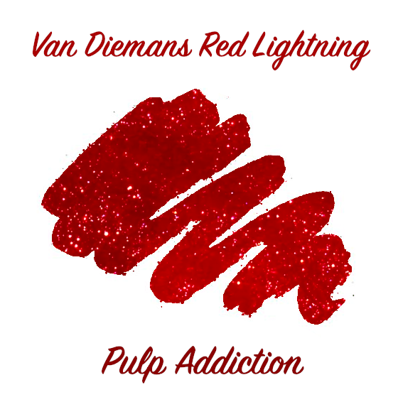 Van Dieman's Ink - Night Red Lightning - 2ml Sample