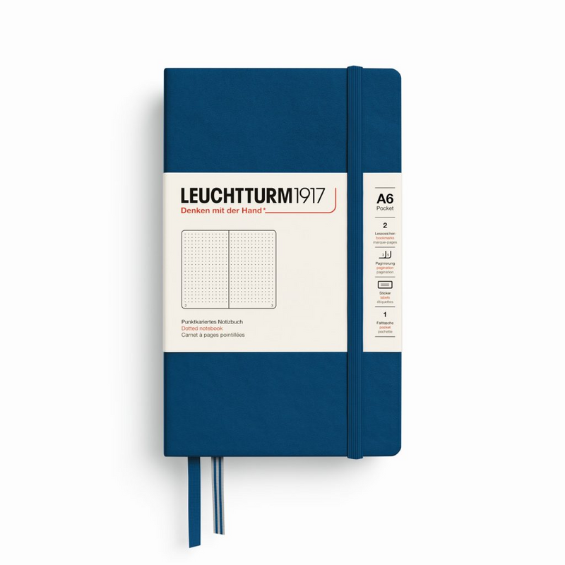 Leuchtturm1917 Notebook Pocket (A6), Dotted - Indigo
