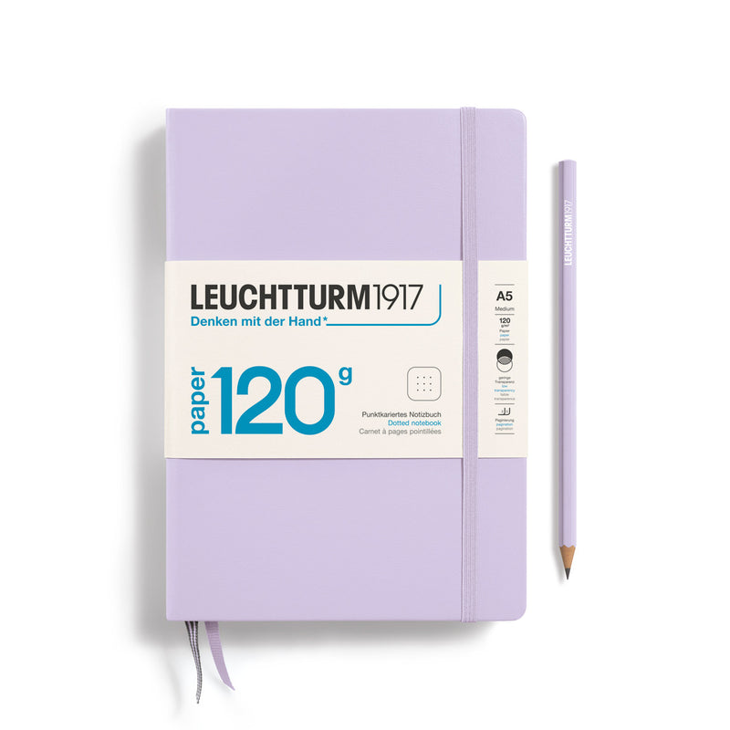 Leuchtturm1917 120gsm Edition Hardcover Notebook (A5), Dotted - Lilac
