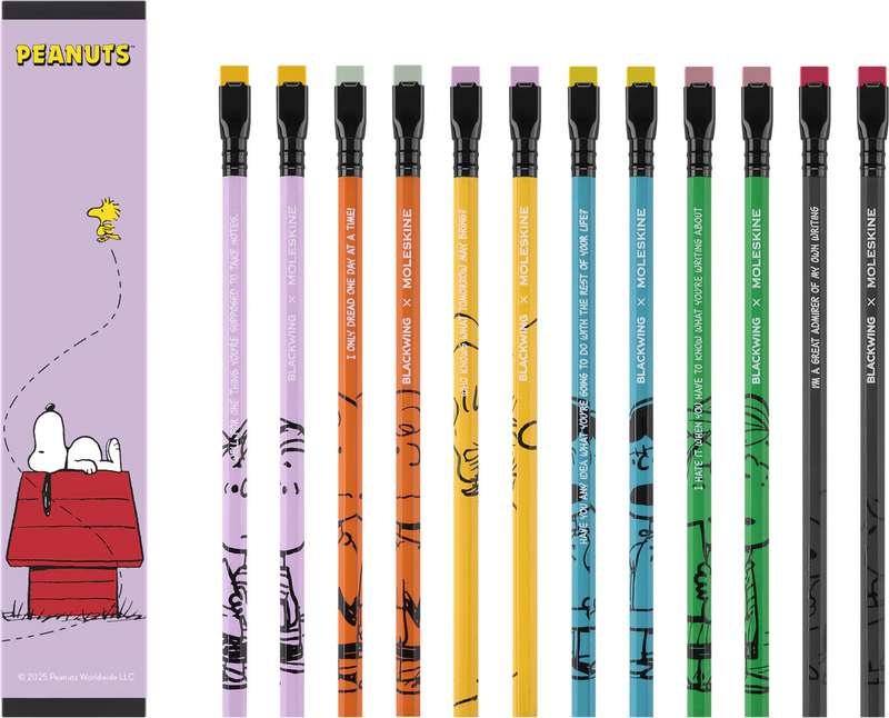 Blackwing x Moleskine Peanuts Edition Pencil (1PC) - Random Colour