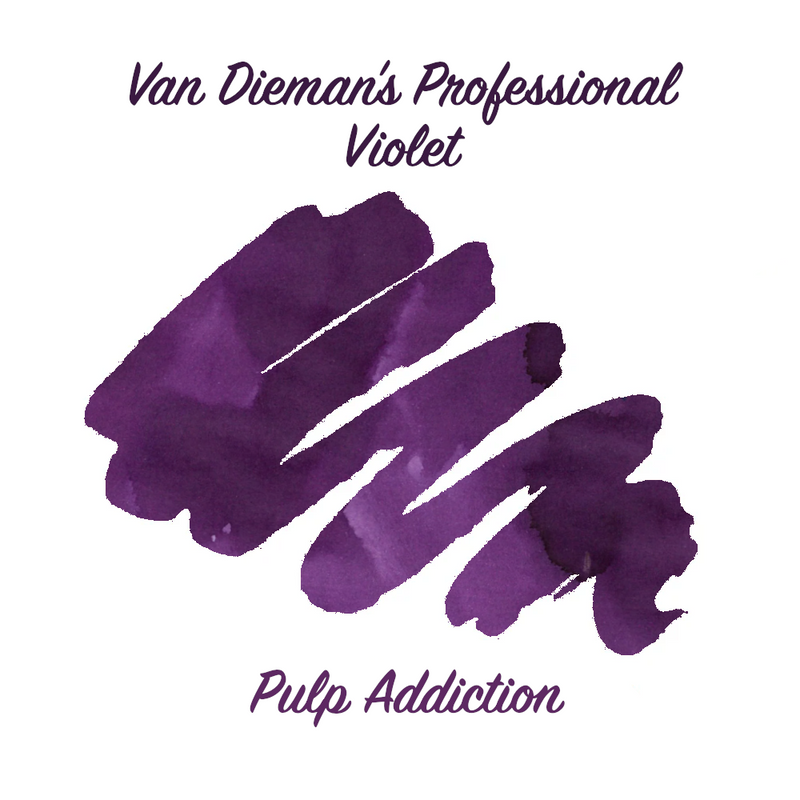 Van Dieman's Professional - Violet Essential Fountain Pen 2ml Ink Sample