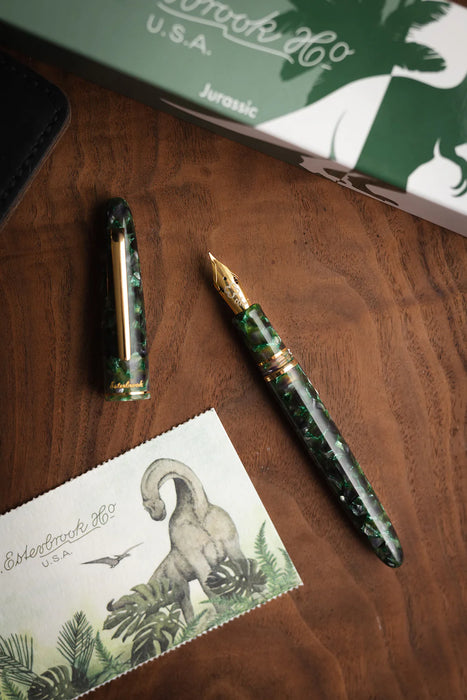 Esterbrook Estie Fountain Pen - Jurassic, Custom Journaler