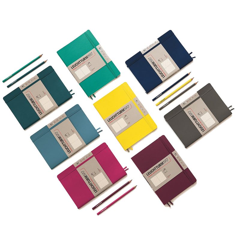 Leuchtturm1917 Notebook Softcover (A5), Ruled - Navy