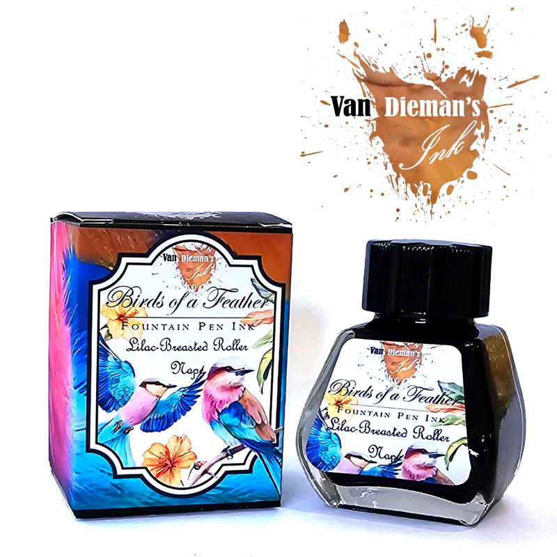 Van Dieman's Birds of a Feather Ink - Lilac Breasted Roller Nape 30ml