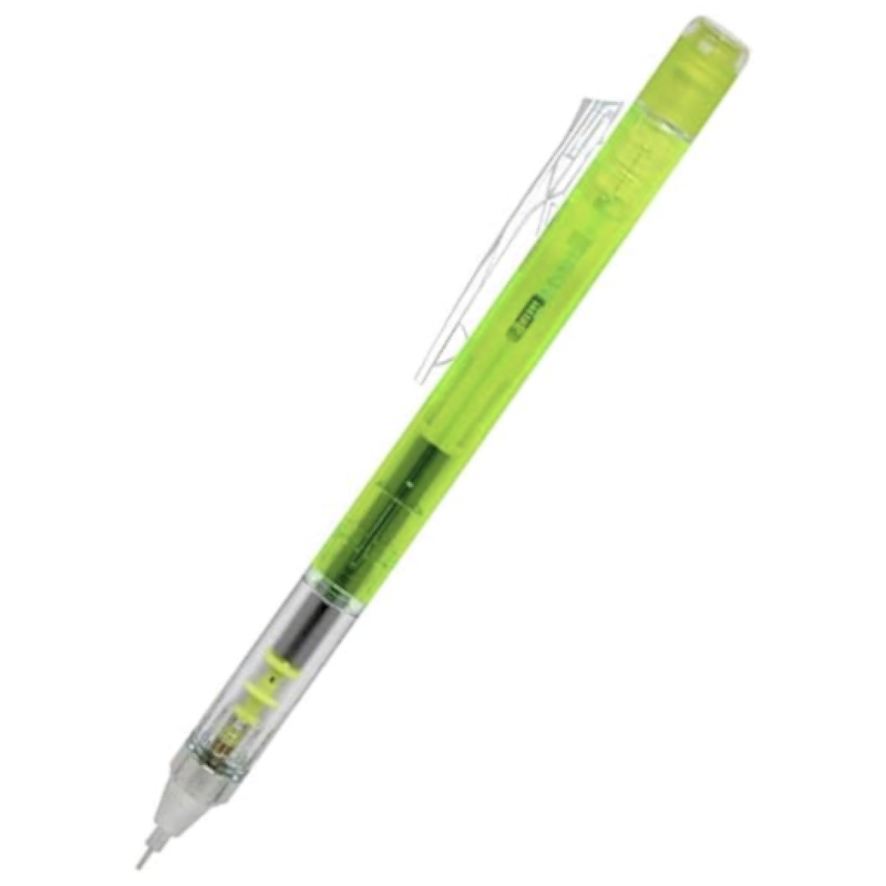 Tombow Mono Graph Shaker Clear Mechanical Pencil - Green 0.5mm