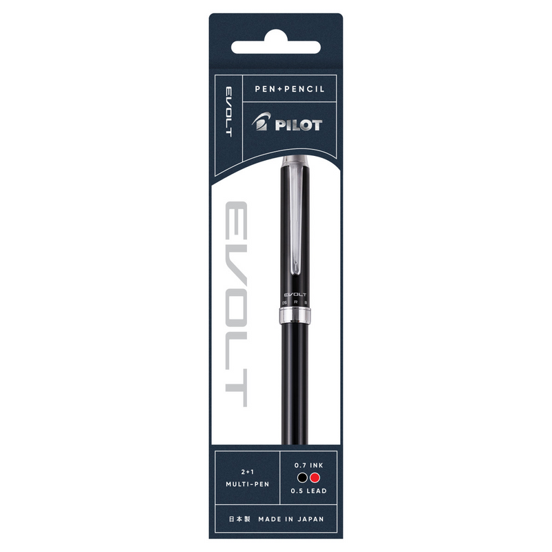 Pilot Evolt 2+1 Multifunction Pen - Black