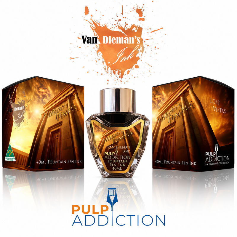 Van Dieman's Pulp Addiction Exclusive Ink - Lost Vistas - Herod's Temple 40ml