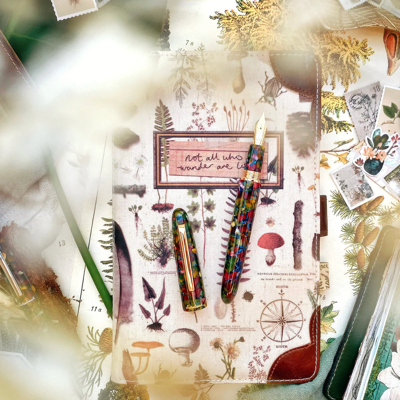 Esterbrook Estie Botanical Garden Fountain Pen - Gold Trim