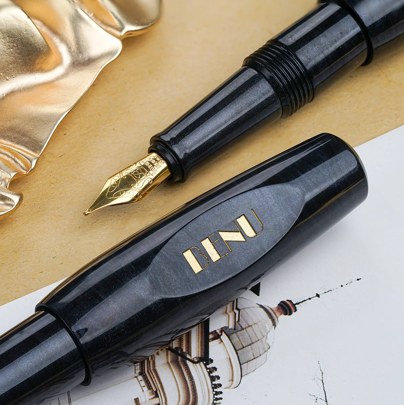 BENU Pixie Fountain Pen - Smoky Black