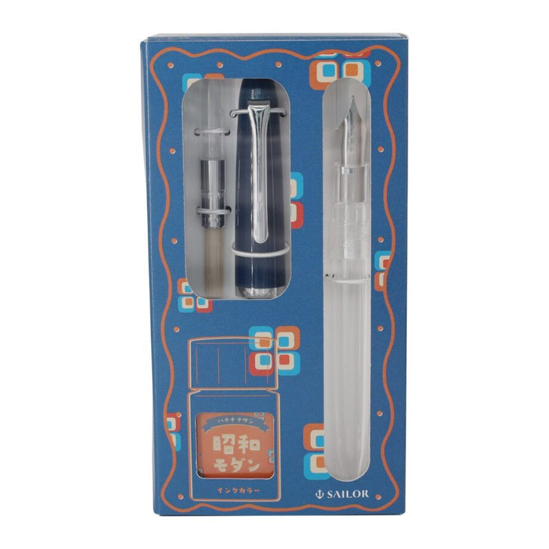 Sailor Profit Junior +10 Retro Fountain Pen and Ink Set - Showa Modern - MF