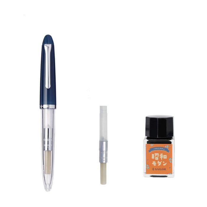 Sailor Profit Junior +10 Retro Fountain Pen and Ink Set - Showa Modern - MF