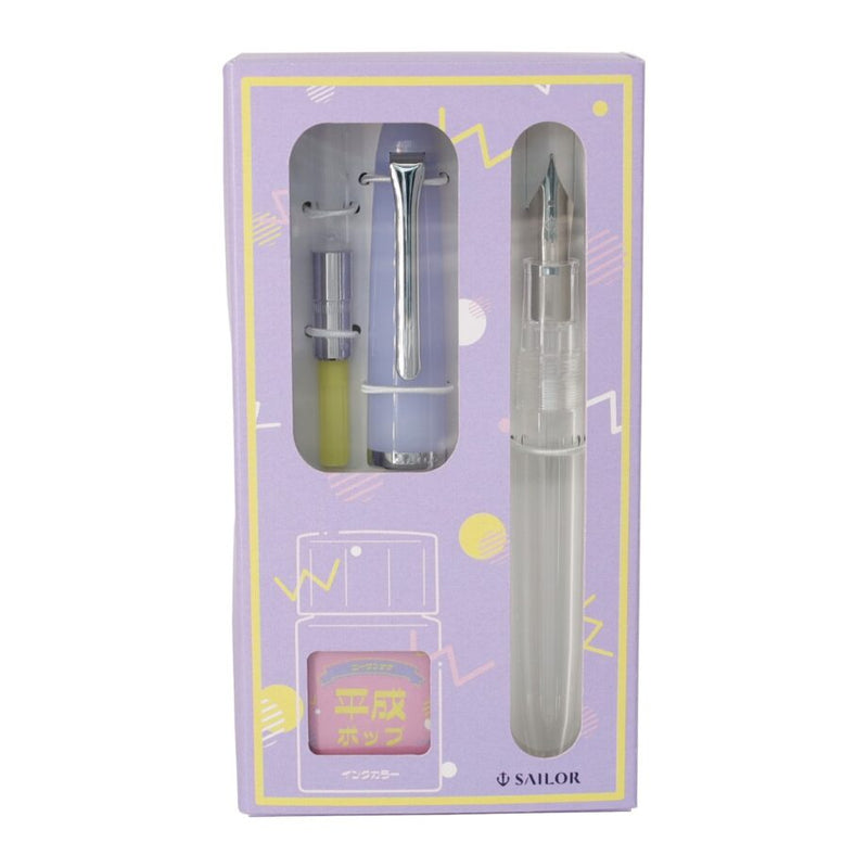 Sailor Profit Junior +10 Retro Fountain Pen and Ink Set - Heisei Pop - MF