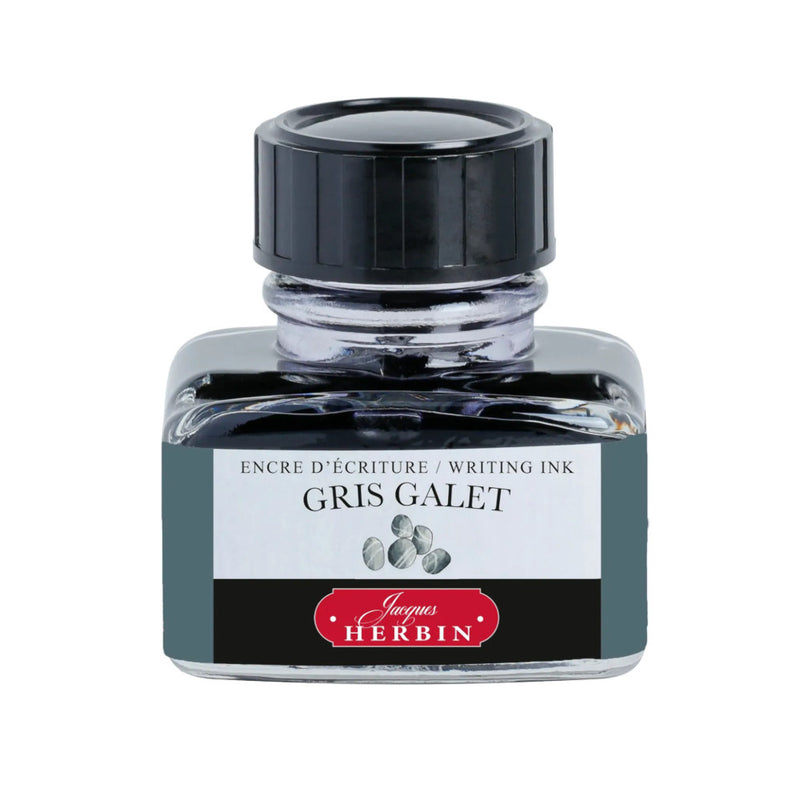 Jacques Herbin Ink - Gris Galet (Pebble Grey) 30ml