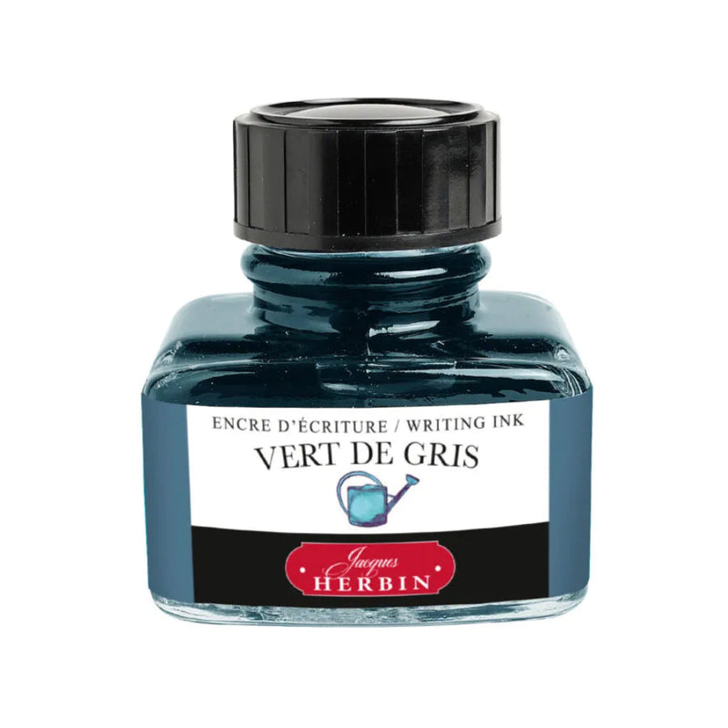 Jacques Herbin Ink - Vert de Gris (Green Grey) 30ml