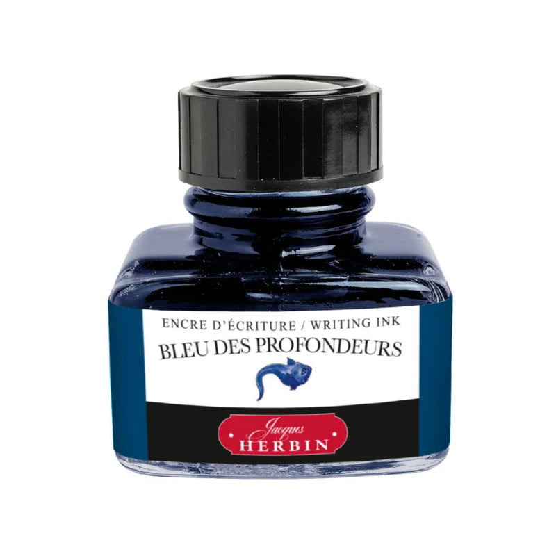 Jacques Herbin Ink - Bleu des Profondeurs (Deep Blue) 30ml