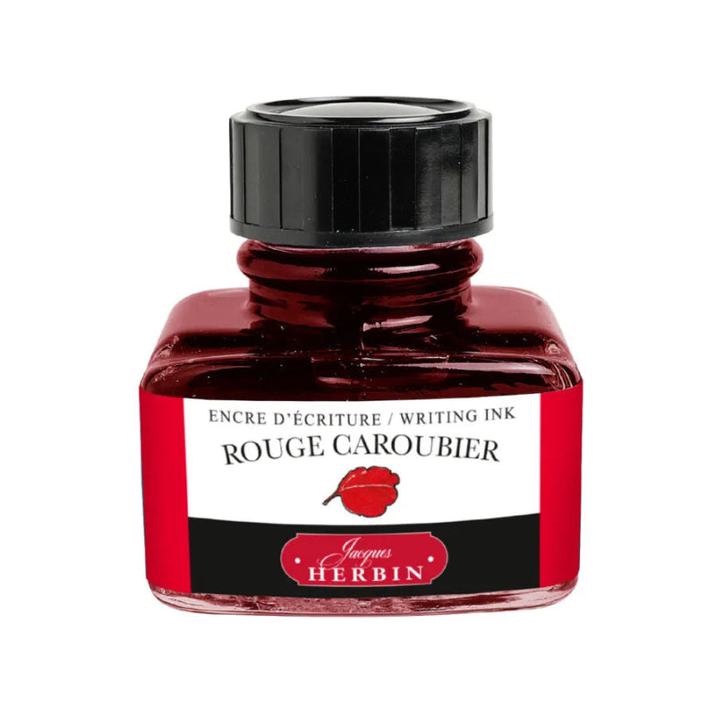 Jacques Herbin Ink - Rouge Caroubier (Carob Red) 30ml