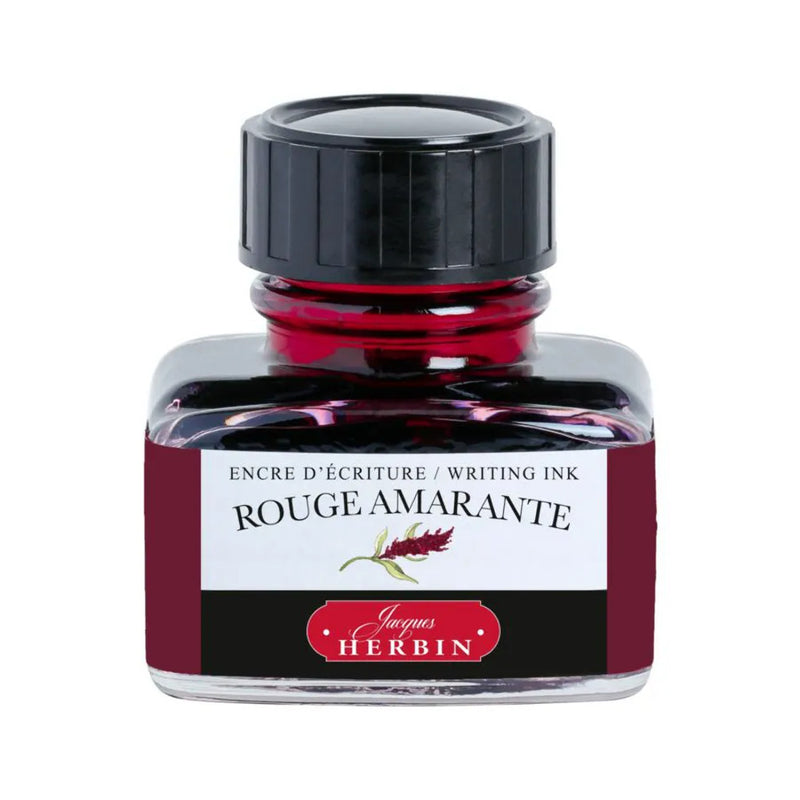 Jacques Herbin Ink - Rouge Amarante (Amaranth Red) 30ml