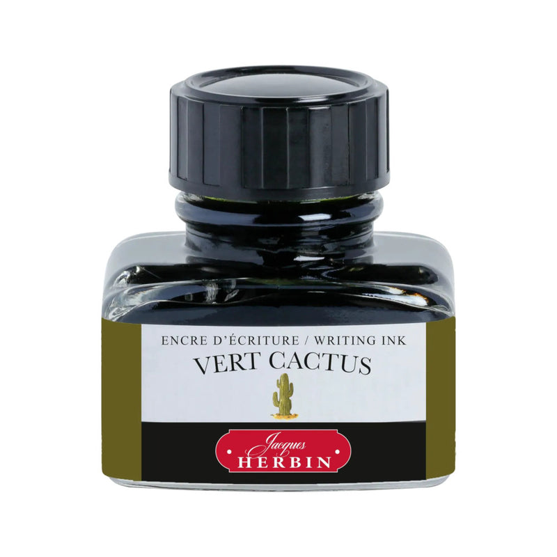 Jacques Herbin Ink - Vert Cactus (Cactus Green) 30ml