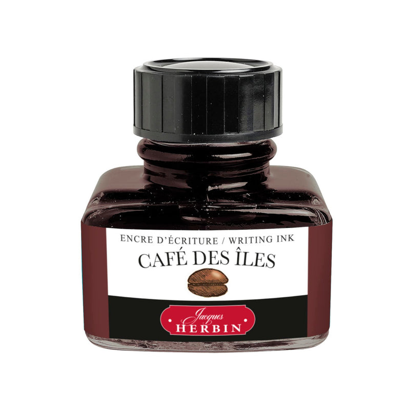 Jacques Herbin Ink - Cafe Des Iles (Coffee Brown) 30ml
