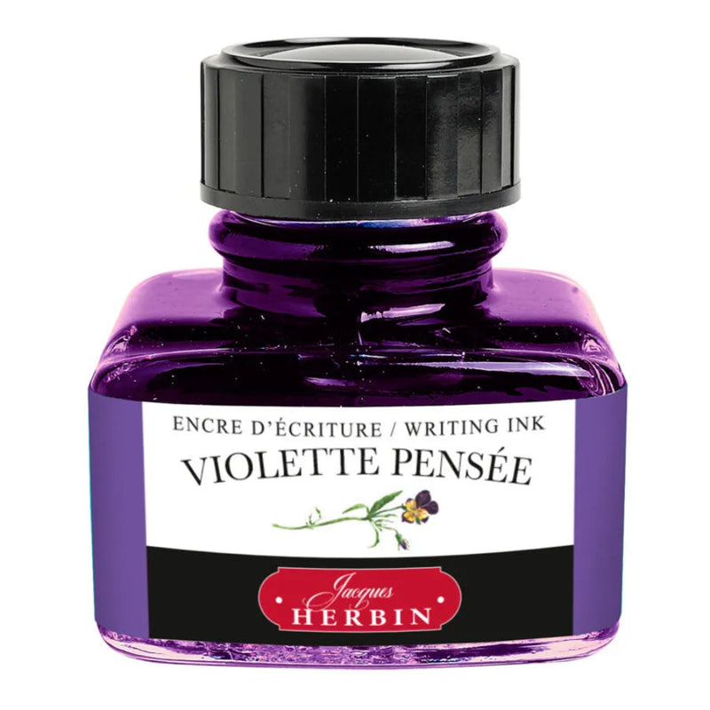 Jacques Herbin Ink - Violette Pensee (Violette Pansy) 30ml