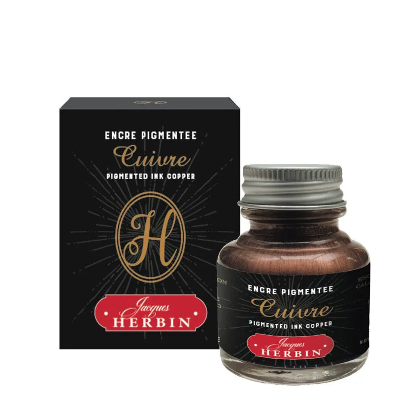 Jacques Herbin Ornamental Pigmented Ink - Copper 30ml