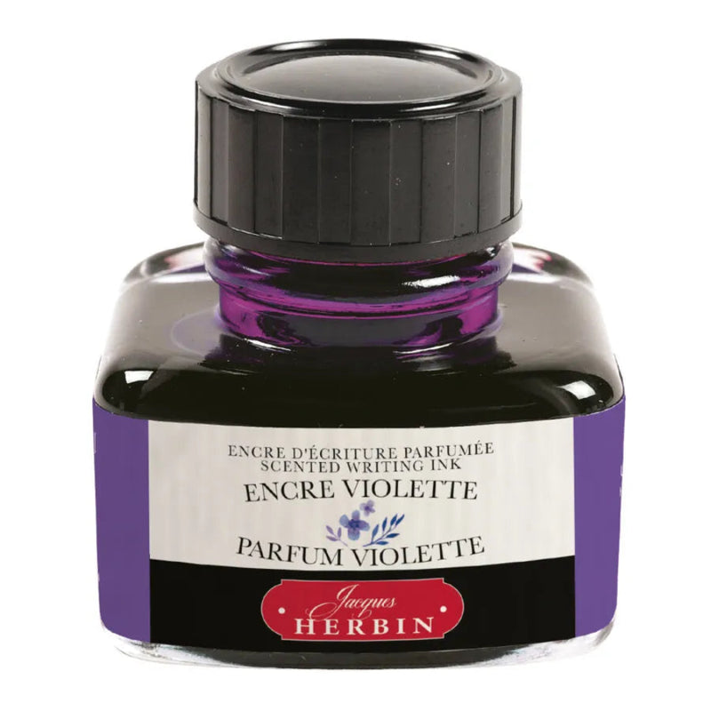 Jacques Herbin Scented Ink - Purple Violet Fragrance 30ml