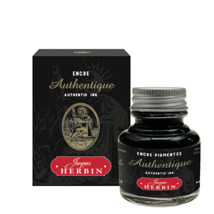 Jacques Herbin Authentic (Lawyers) Ink - Black 30ml