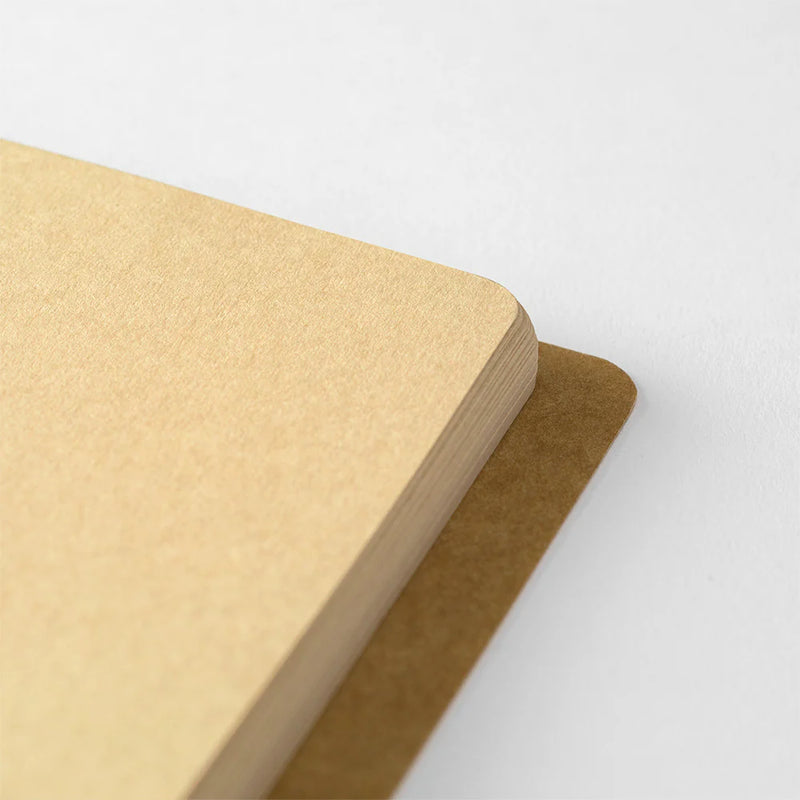 TRAVELER'S Spiral Ring Notebook - A6 Slim, Blank DW Kraft Paper
