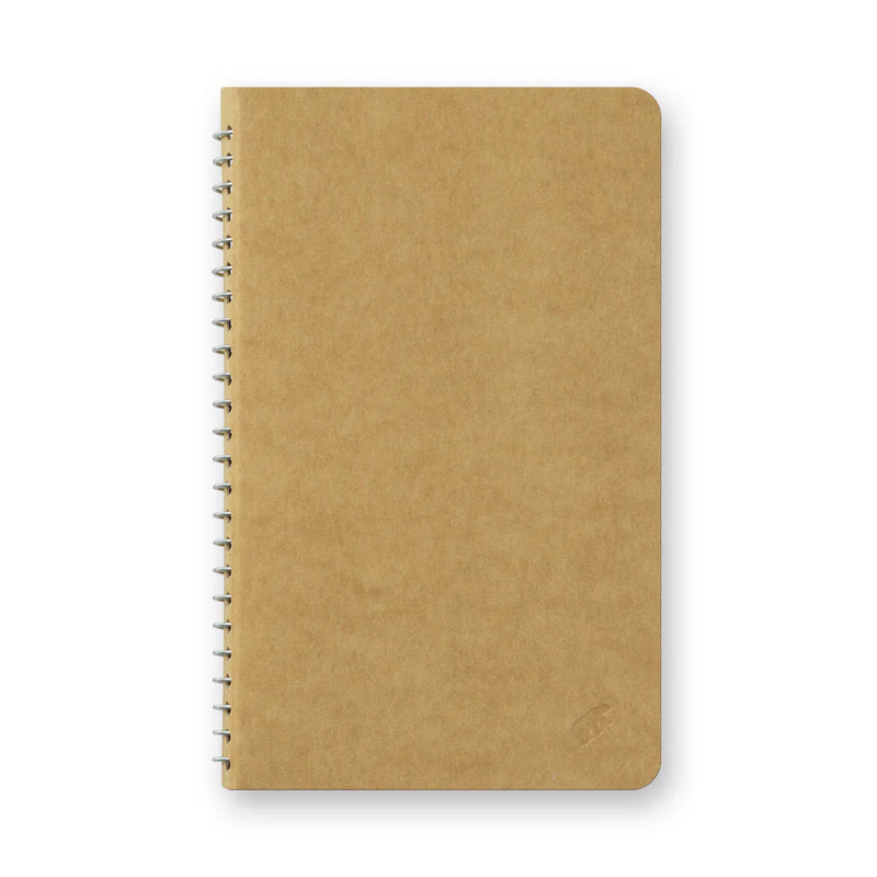 TRAVELER'S Spiral Ring Notebook - A6 Slim, Blank MD Paper White