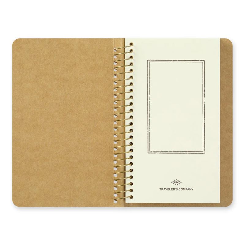 TRAVELER'S Spiral Ring Notebook - A6 Slim, Paper Pocket