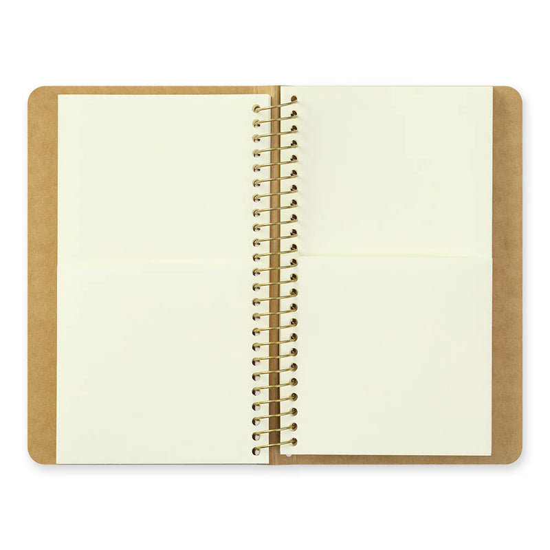 TRAVELER'S Spiral Ring Notebook - A6 Slim, Paper Pocket