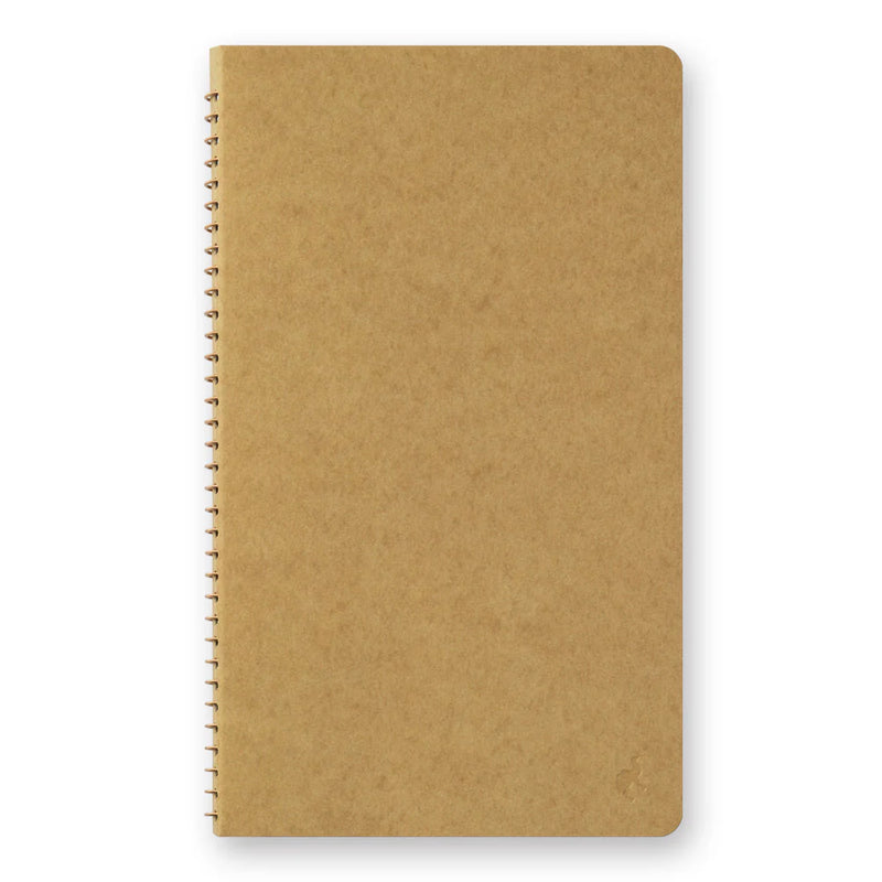 TRAVELER'S Spiral Ring Notebook - A5 Slim, Blank DW Kraft Paper