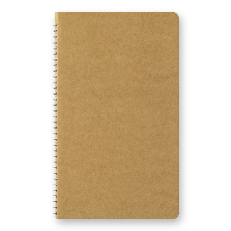 TRAVELER'S Spiral Ring Notebook - A5 Slim, Blank MD Paper White