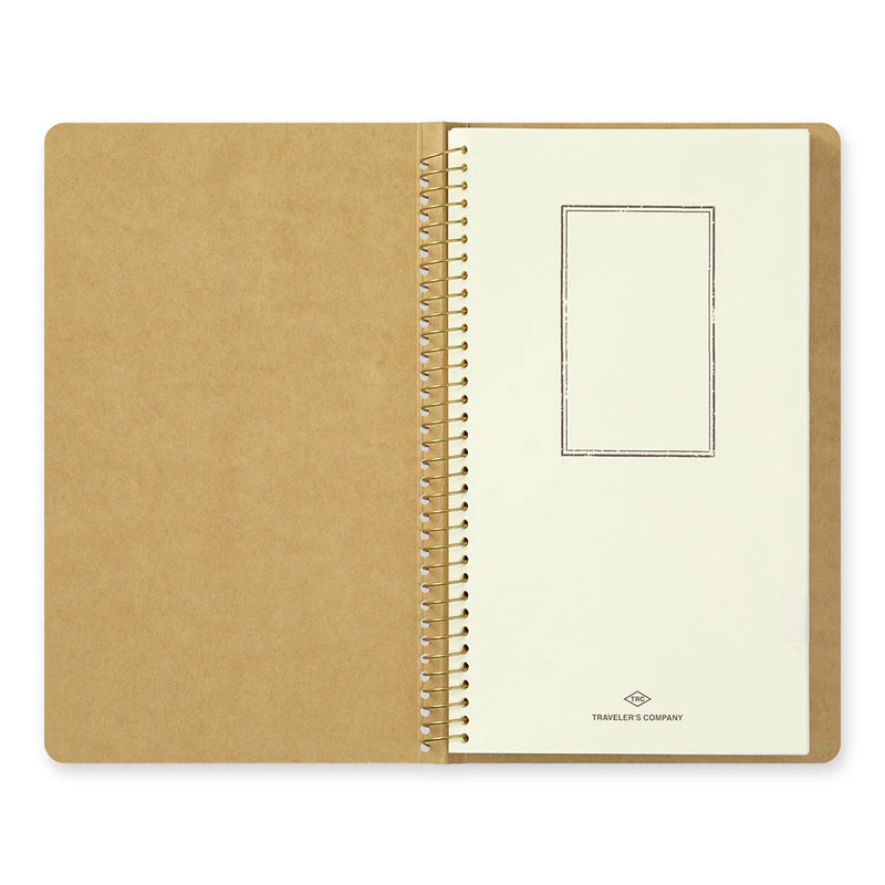 TRAVELER'S Spiral Ring Notebook - A5 Slim, Paper Pocket