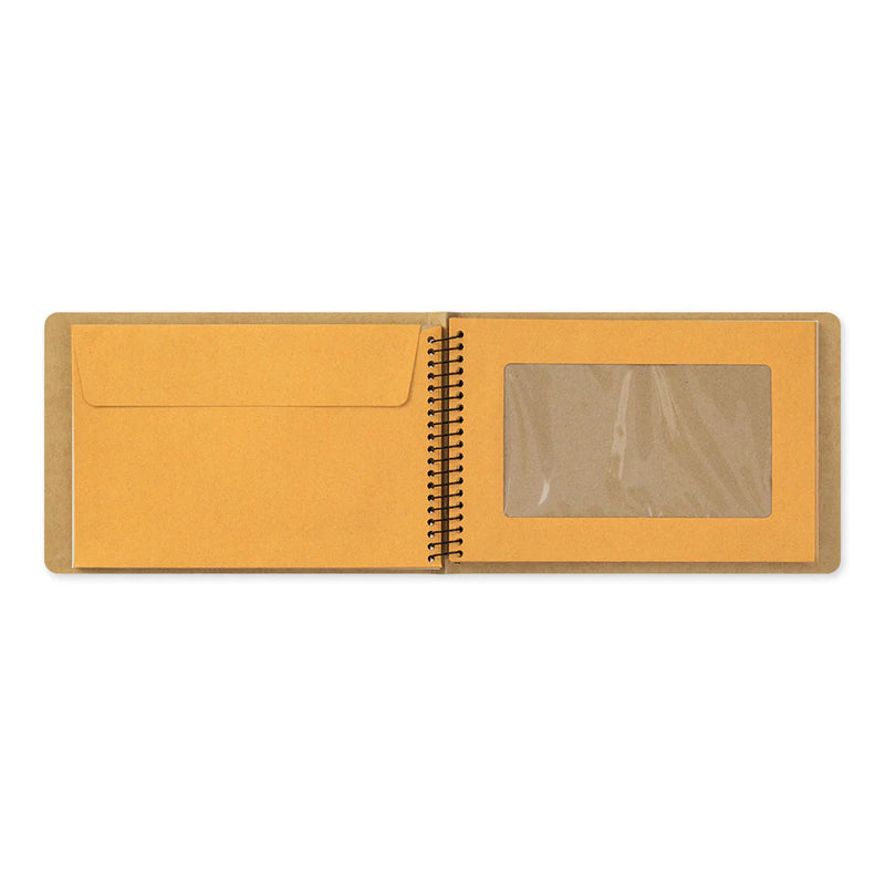 TRAVELER'S Spiral Ring Notebook - B6, Window Envelope