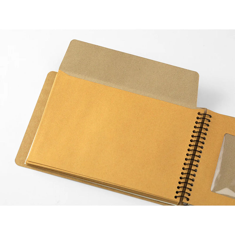 TRAVELER'S Spiral Ring Notebook - B6, Window Envelope