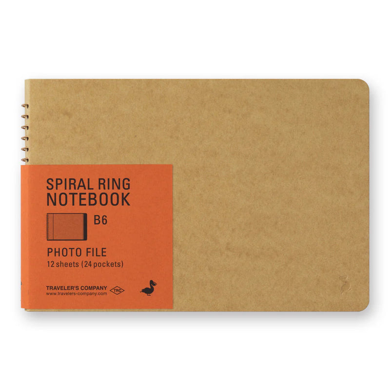 TRAVELER'S Spiral Ring Notebook - B6, Photo File