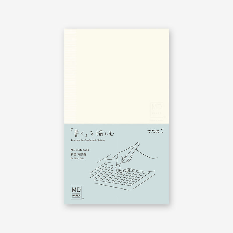 Midori MD Notebook B6 Slim - Grid