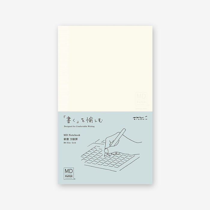 Midori MD Notebook B6 Slim - Grid