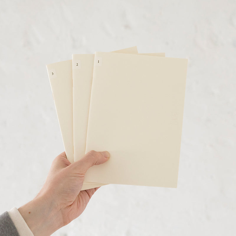 Midori MD Notebook Light A5 - Lined (3 Pack)